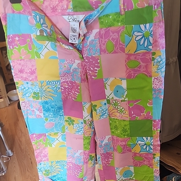 Colorful Patchwork Pants - Picture 4 of 4